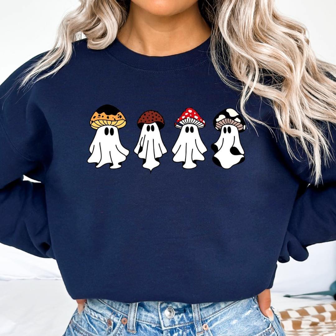 Mushroom Ghosts - DTF TRANSFER New Design