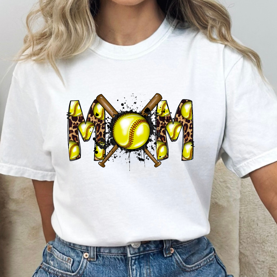 Softball Mom - DTF TRANSFER New Design