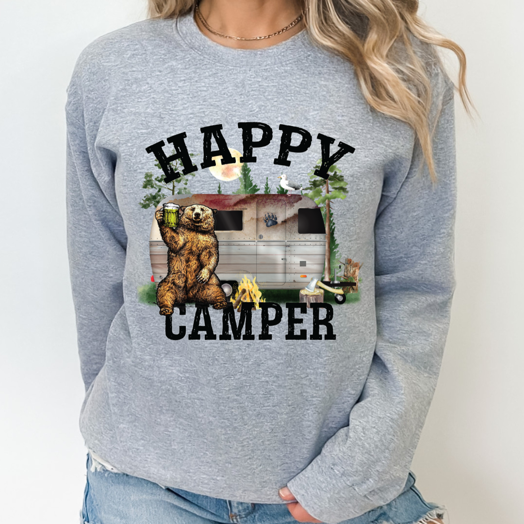 Happy Camper - DTF Transfer New Design