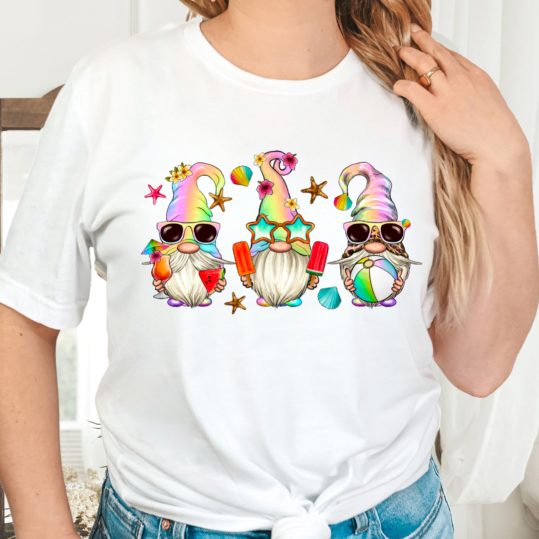 Summer Gnomes - DTF TRANSFER New Design