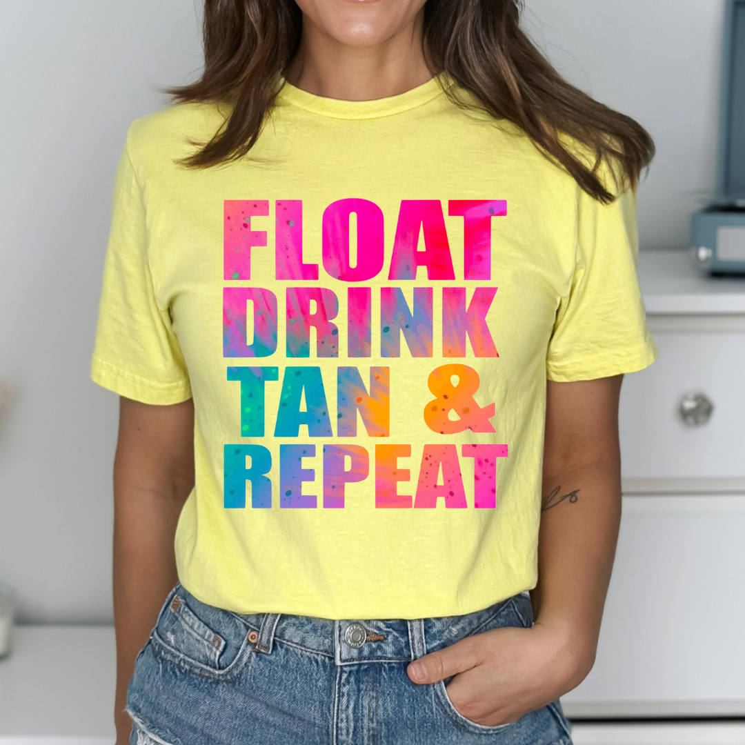 Float Drink - DTF TRANSFER New Design