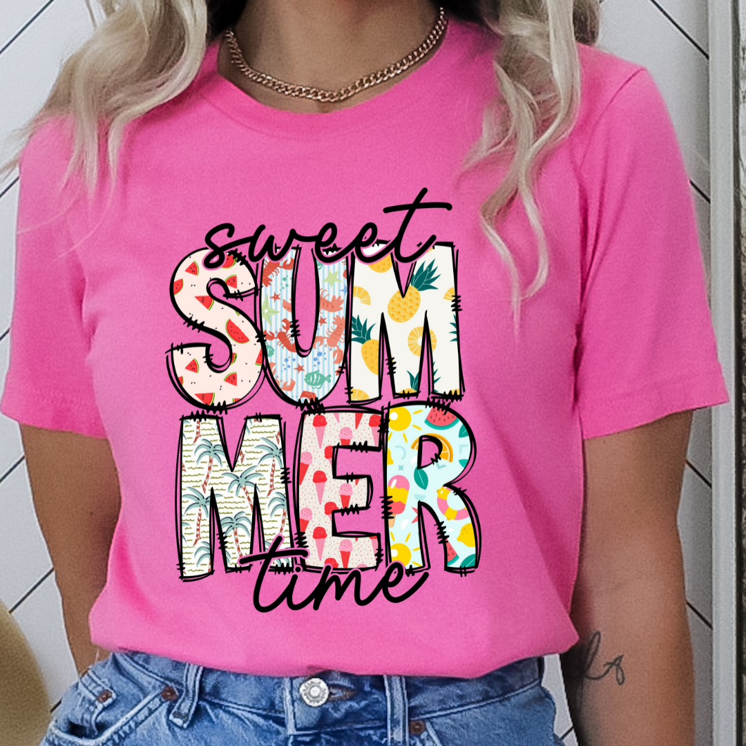 Sweet Summer Time - DTF TRANSFER New Design