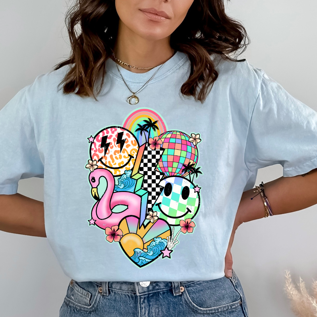 Summer Vibes - DTF TRANSFER New Design