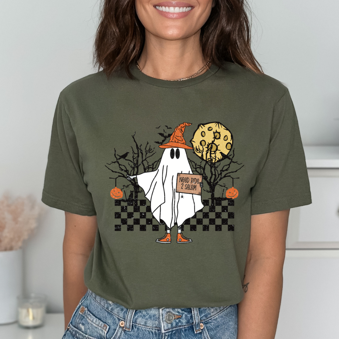 Need Ride To Salem - DTF TRANSFER New Design