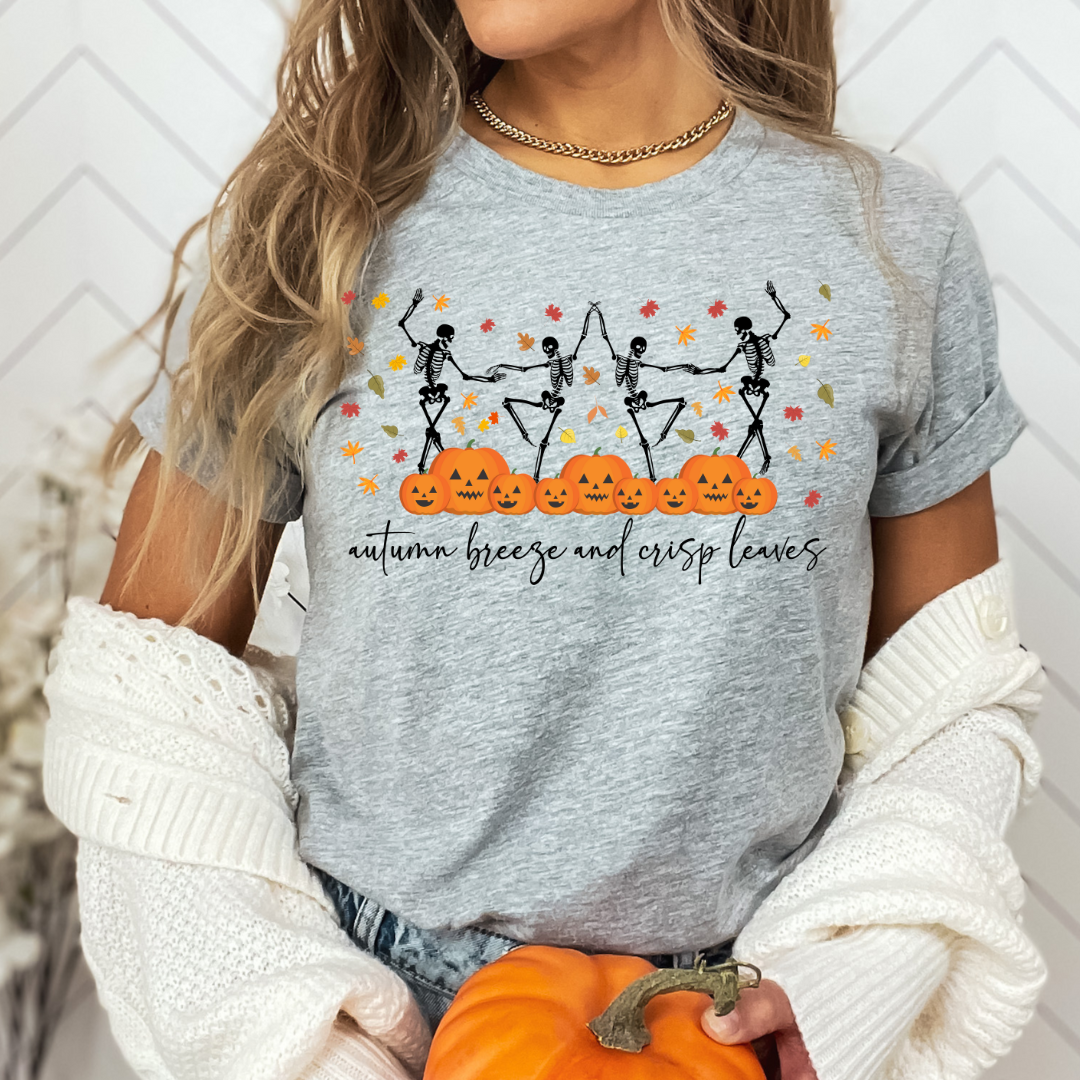 Autumn Breeze and Crisp Leaves - DTF TRANSFER New Design