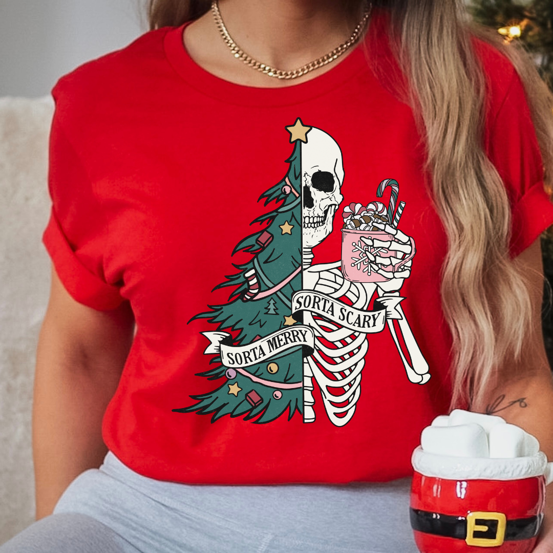 Sorta Merry Sorta Scary - DTF TRANSFER