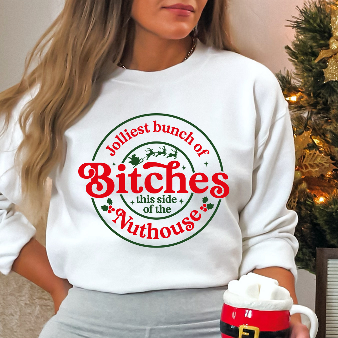 Jolliest Bunch Bitches - DTF TRANSFER