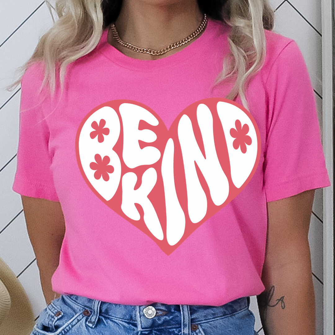 Be Kind Heart DTF TRANSFER