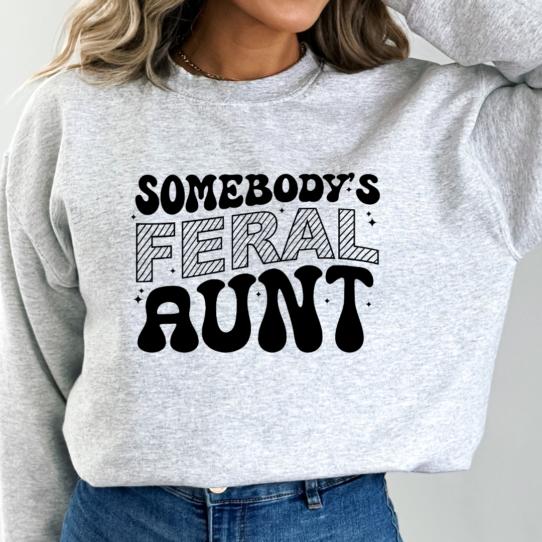 Somebody's Feral Aunt DTF TRANSFER