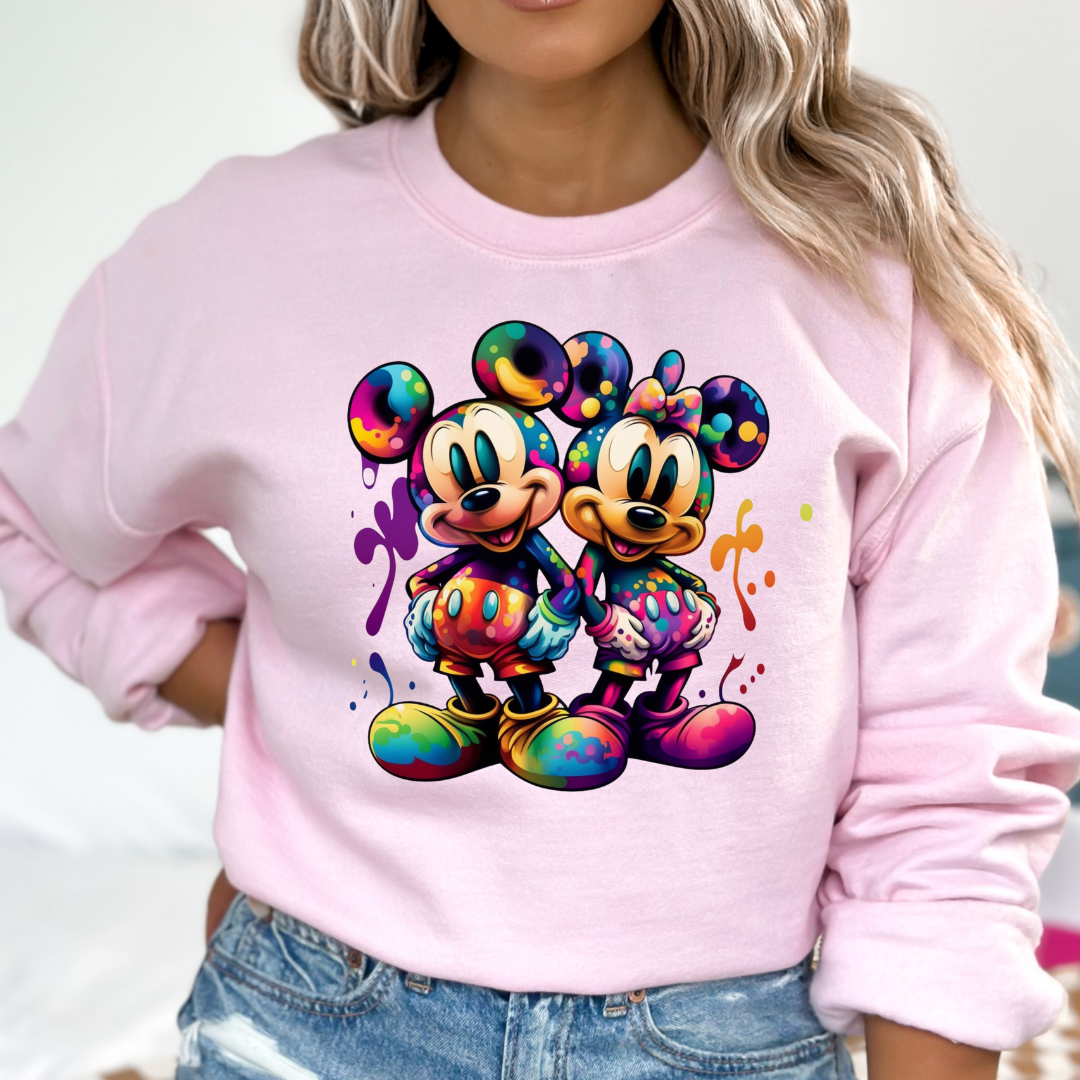 Mickey and Minnie DTF TRANSFER