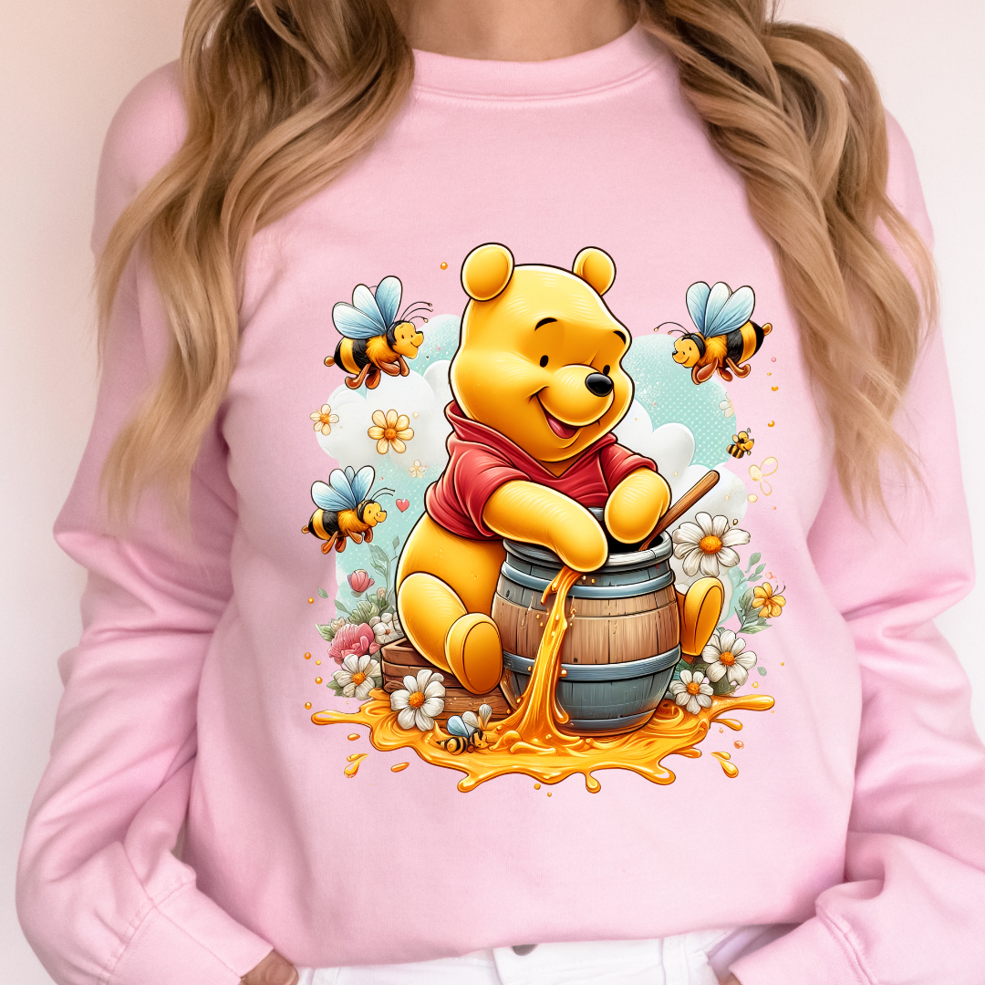 Honey Pot Pooh - DTF TRANSFER New Design