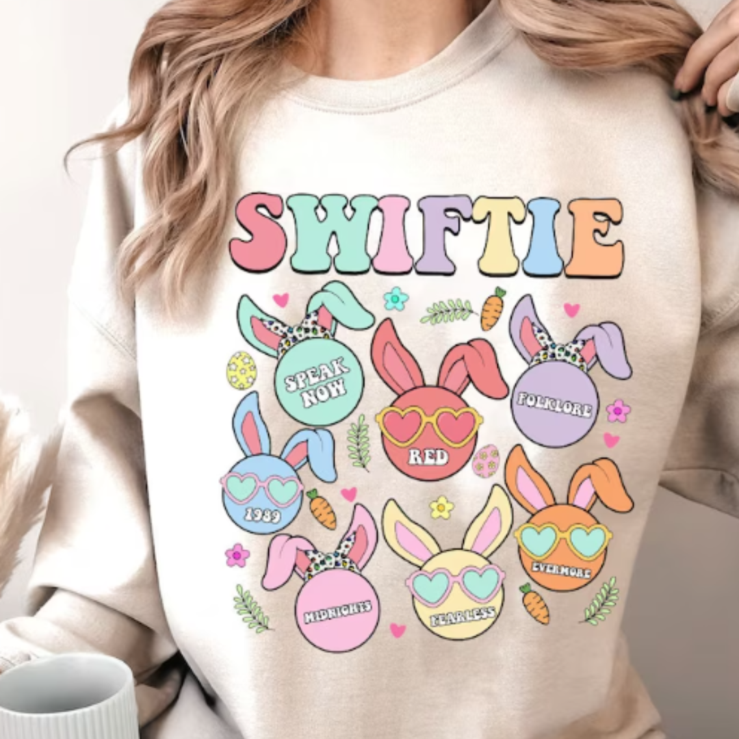 Swiftie Bunnies READY TO PRESS DTF TRANSFER