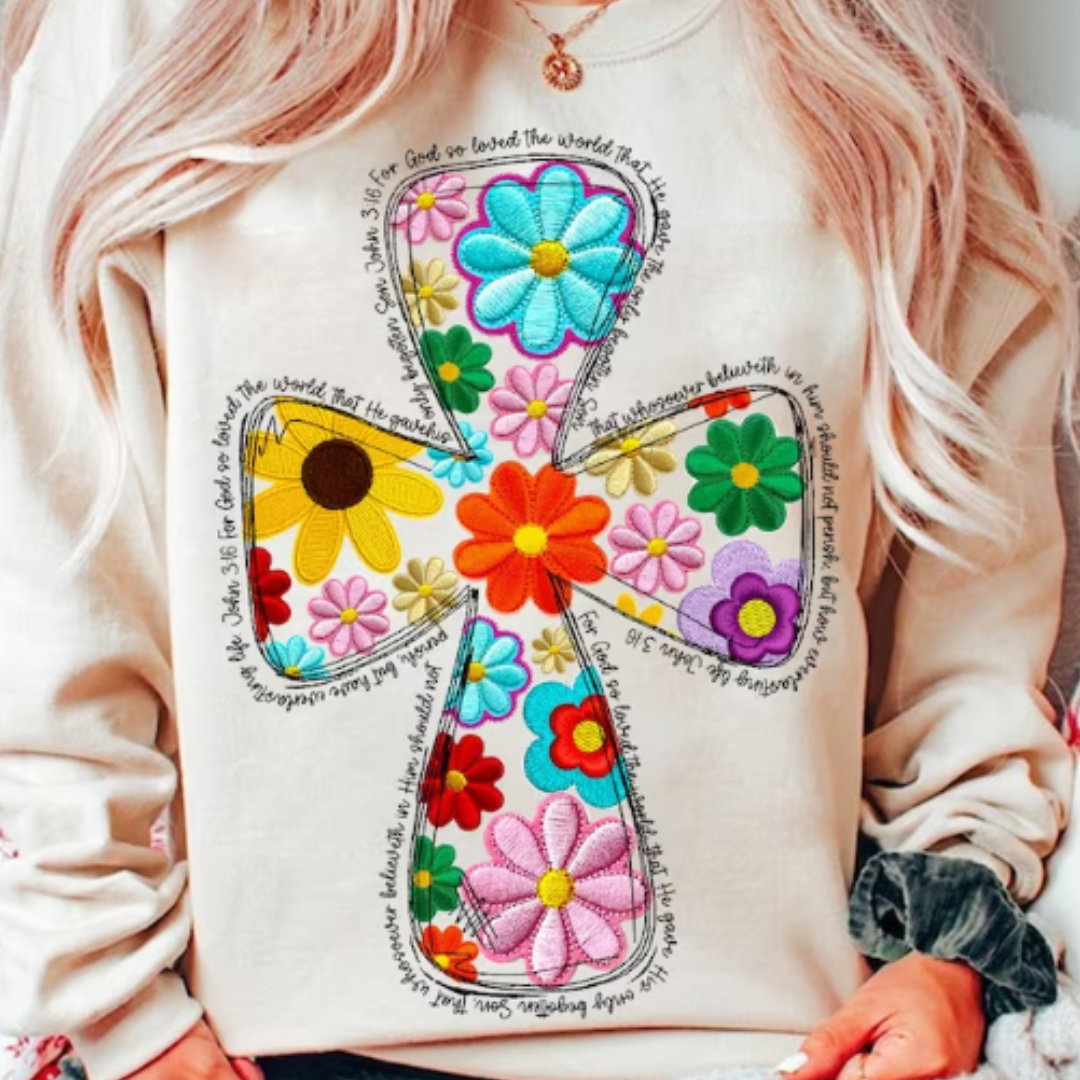 Christian Easter READY TO PRESS DTF TRANSFER