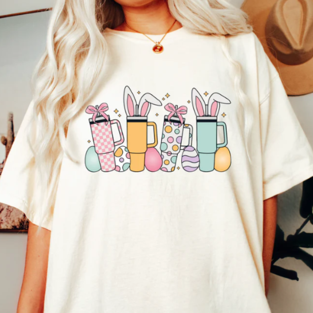 Easter Obsessive Cup READY TO PRESS DTF TRANSFER