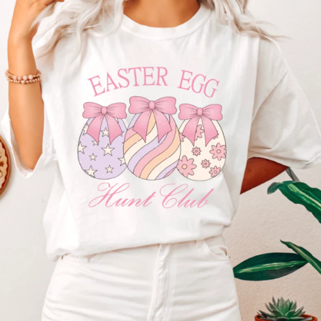 Easter Egg Hunt Club READY TO PRESS DTF TRANSFER