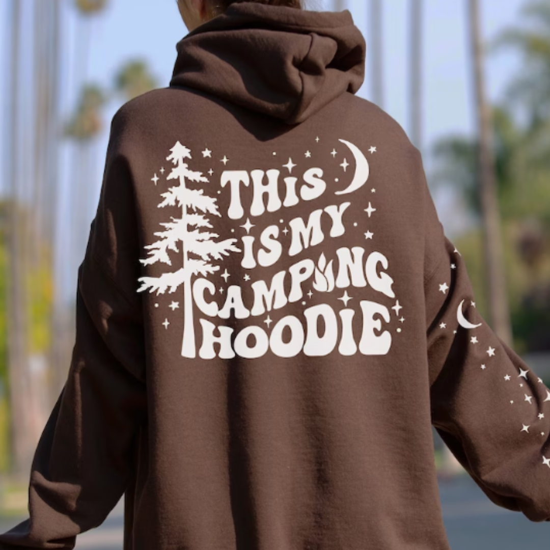 This Is My Camping Hoodie READY TO PRESS DTF TRANSFER