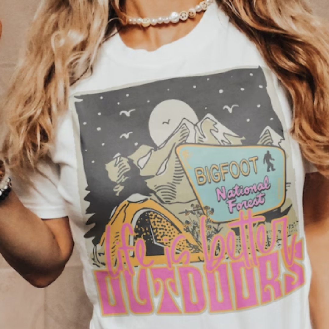 Life Is Better Outdoors READY TO PRESS DTF TRANSFER