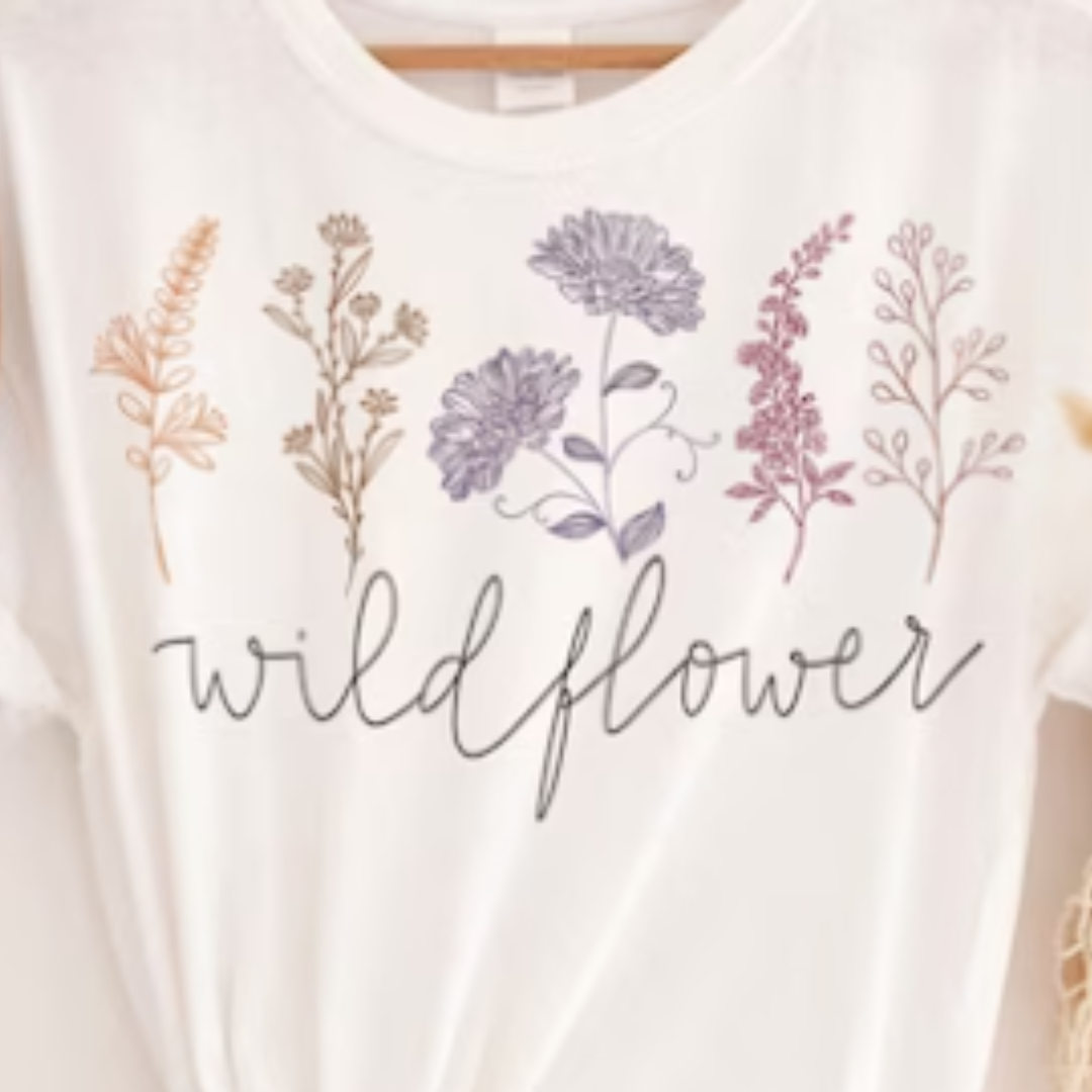 Wildflower READY TO PRESS DTF TRANSFER