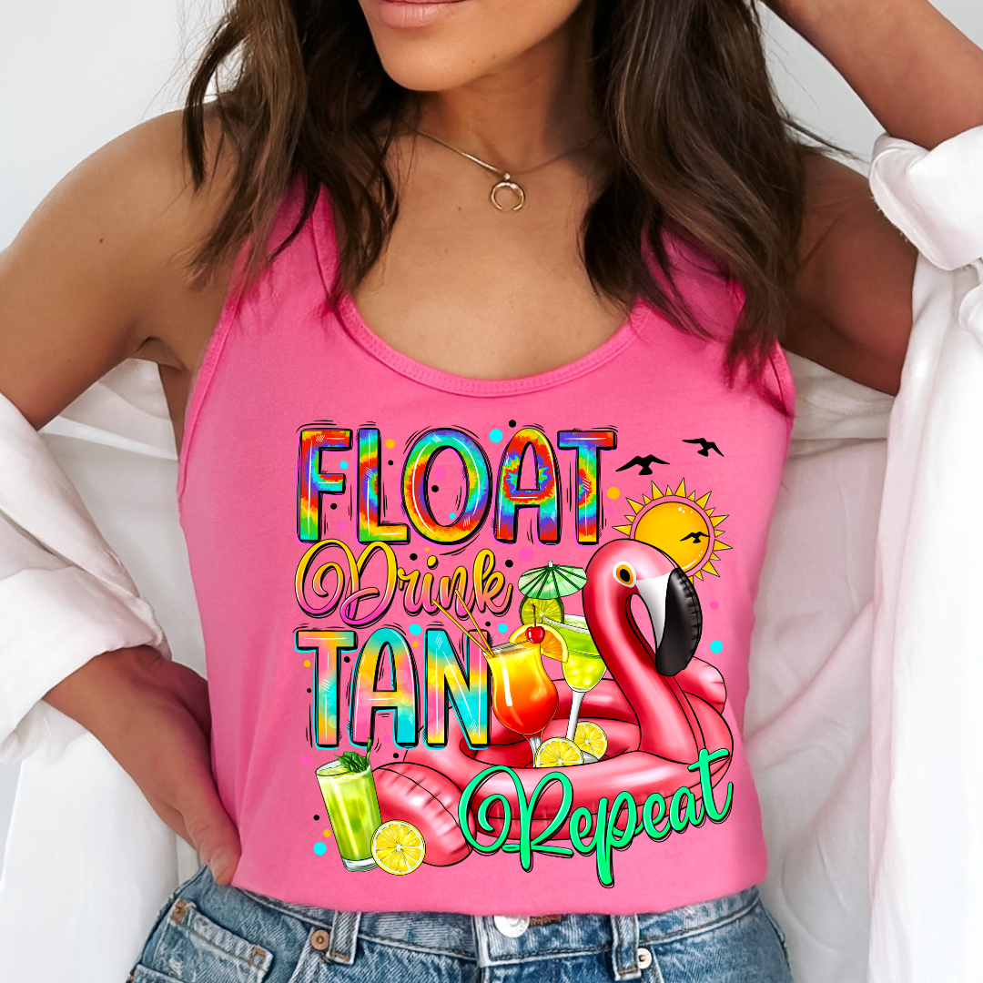 Float Tan READY TO PRESS DTF TRANSFER