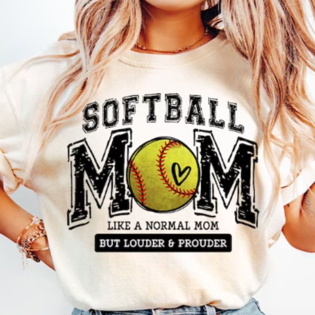 Softball Mom READY TO PRESS DTF TRANSFER