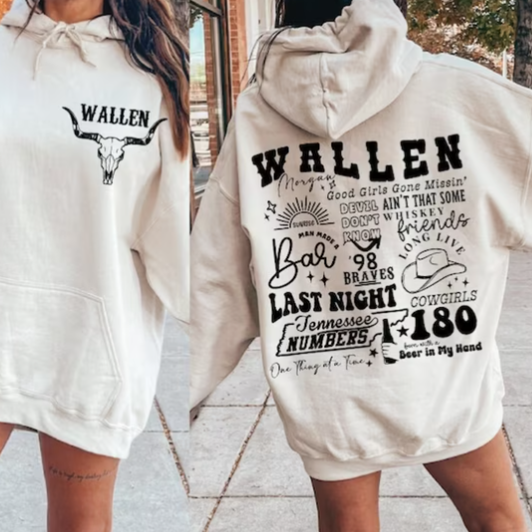 Wallen Front +Back READY TO PRESS DTF TRANSFER