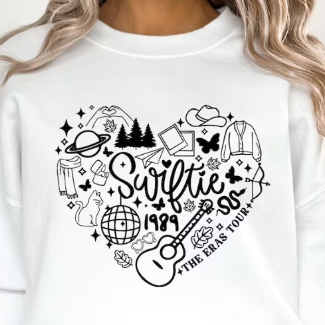 Swiftie Heart - DTF TRANSFER New Design