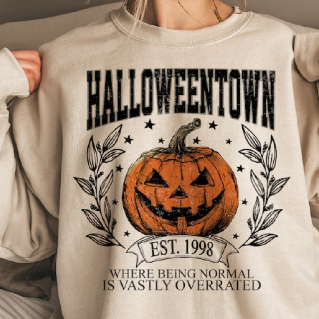 Halloween Town Pumpkin READY TO PRESS DTF TRANSFER