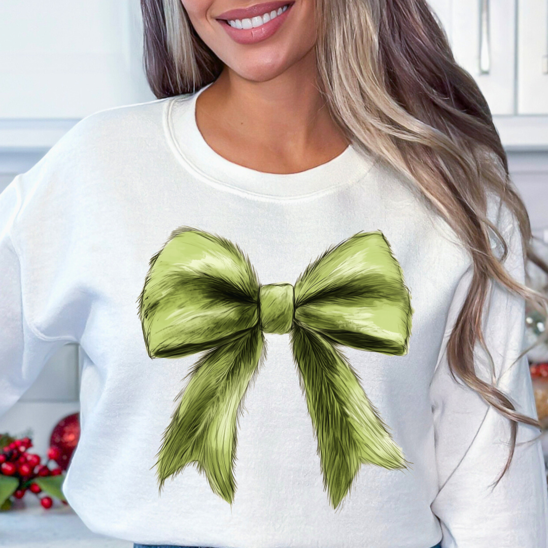 GRINCH BOW - DTF TRANSFER