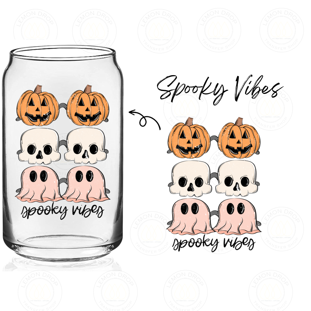 Spooky Vibes UV DTF STICKER