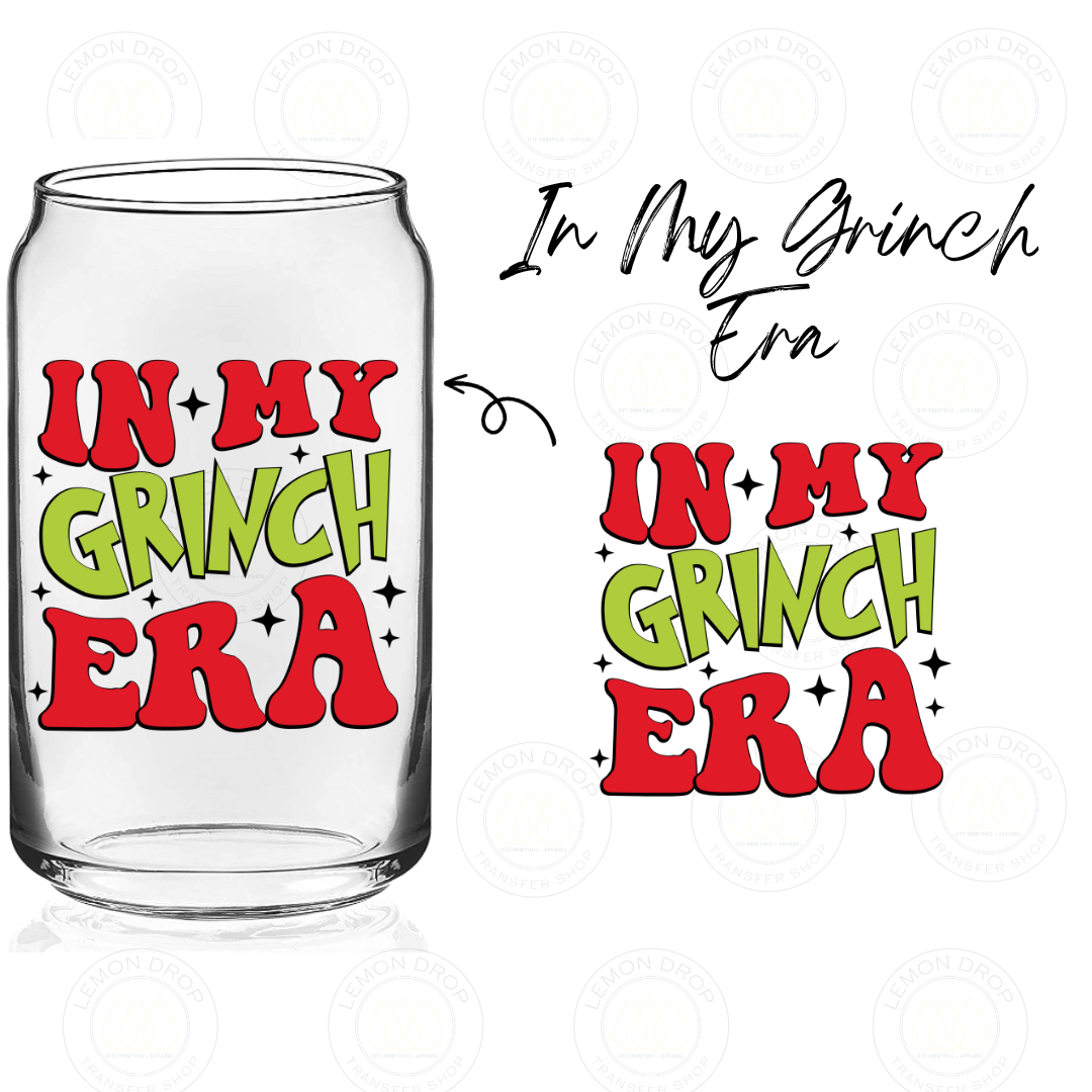 In My Grinch Era DOUBLE-SIDED UV DTF STICKER