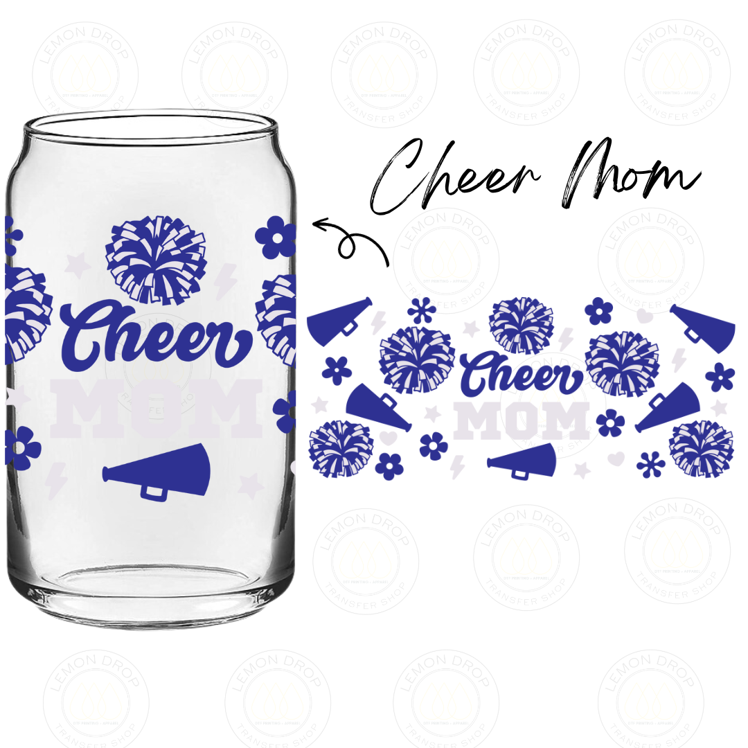 Cheer Mom UV DTF 16OZ CUP WRAP