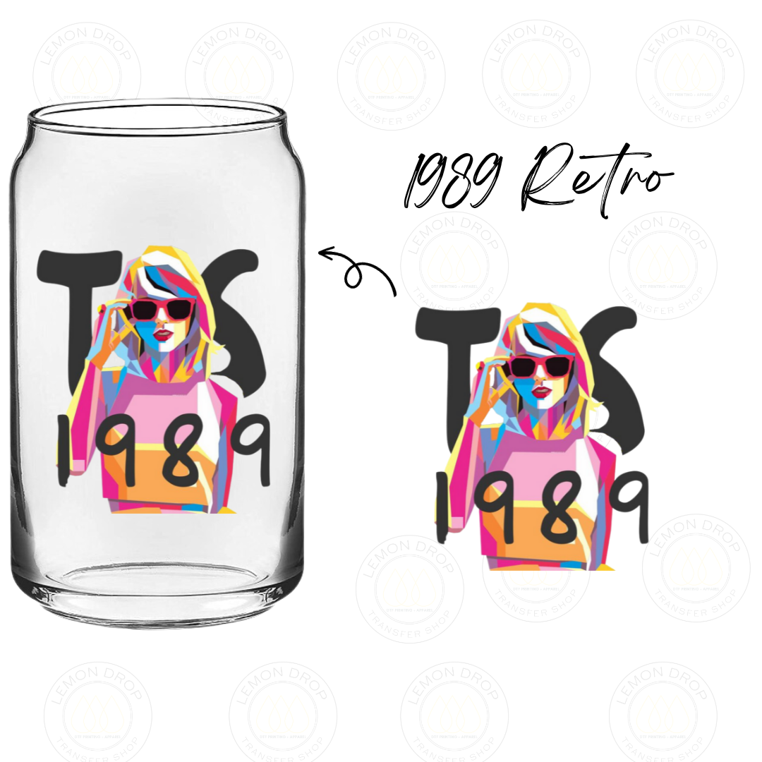 1989 Retro UV DTF STICKER