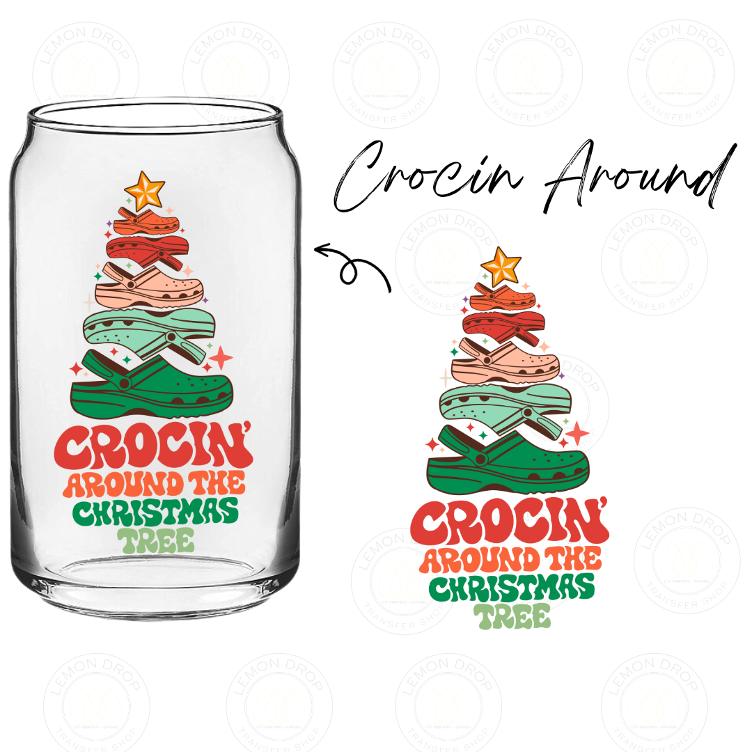 Crocin Around DOUBLE-SIDED UV DTF STICKER