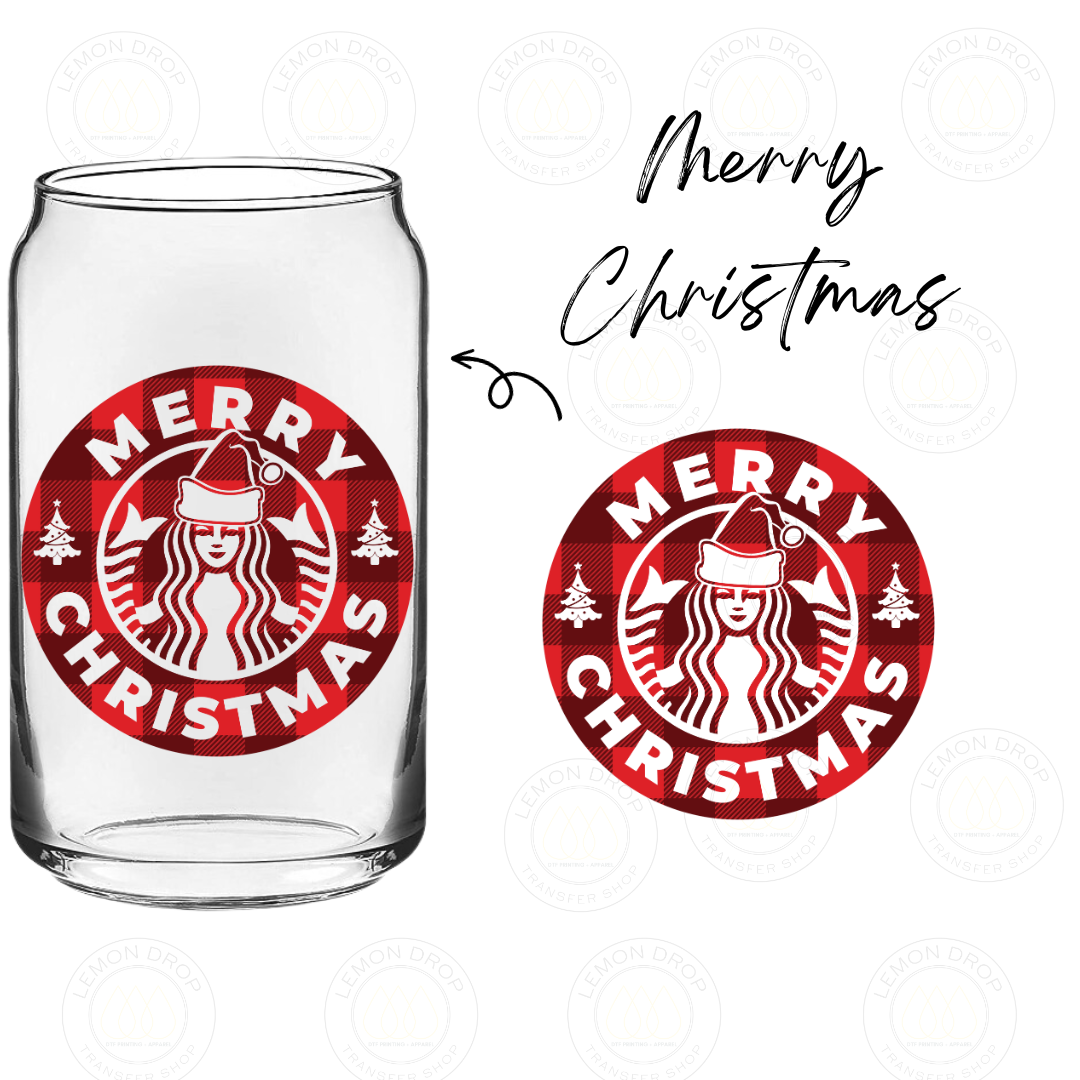 Merry Christmas UV DTF STICKER