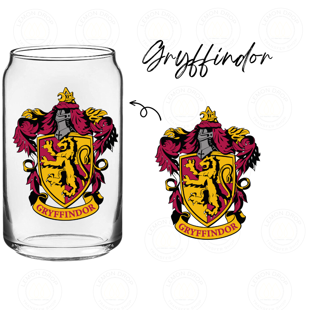 Gryffindor UV DTF STICKER