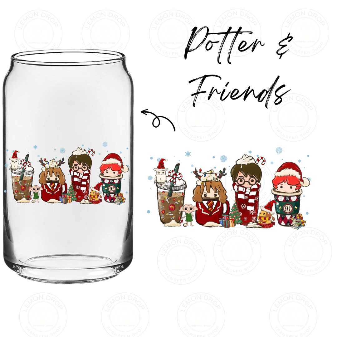 Potter & Friends UV DTF STICKER