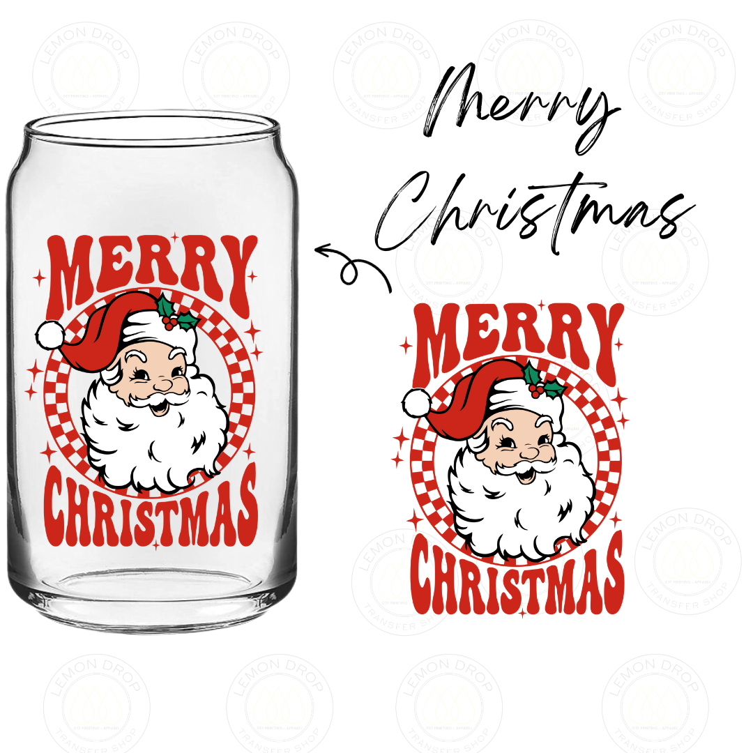 Merry Christmas UV DTF STICKER