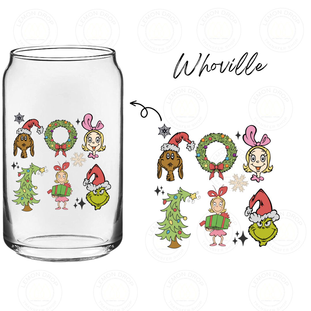 Whoville UV DTF STICKER
