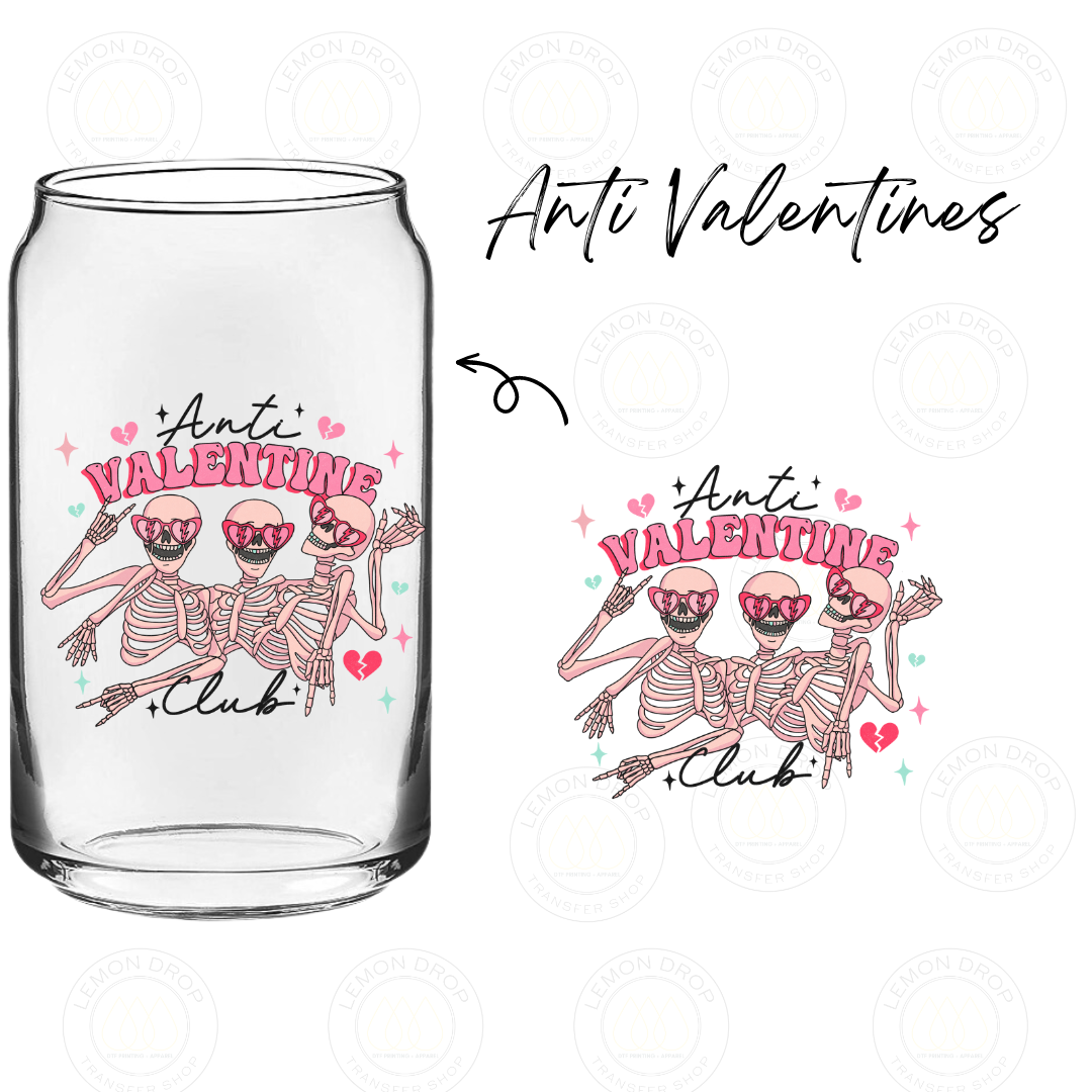 Anti Valentines UV DTF STICKER