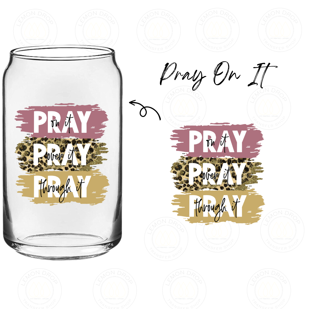 Pray On It UV DTF STICKER