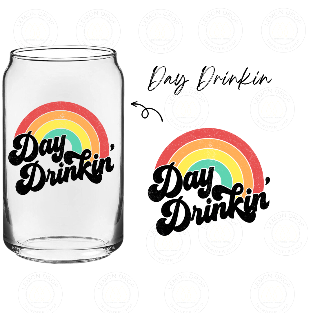 Day Drinkin UV DTF STICKER