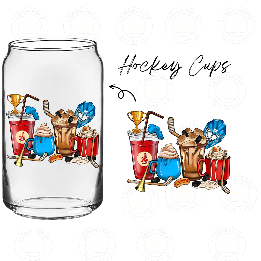 Hockey Cups UV DTF STICKER