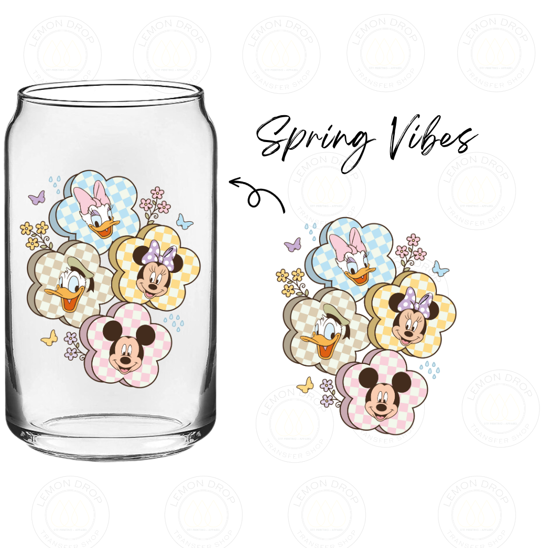 Spring Vibes UV DTF STICKER