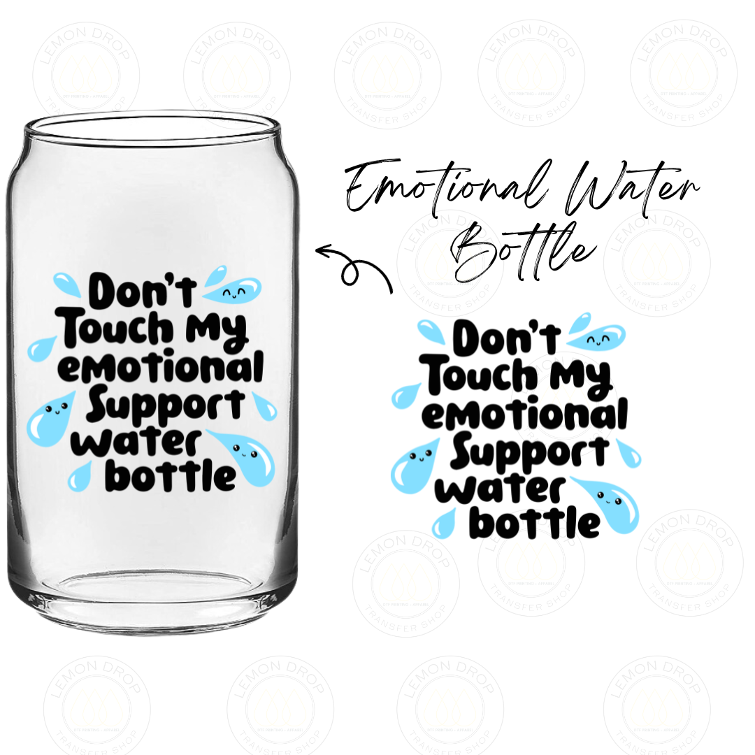 Emotional Water Bottle UV DTF STICKER