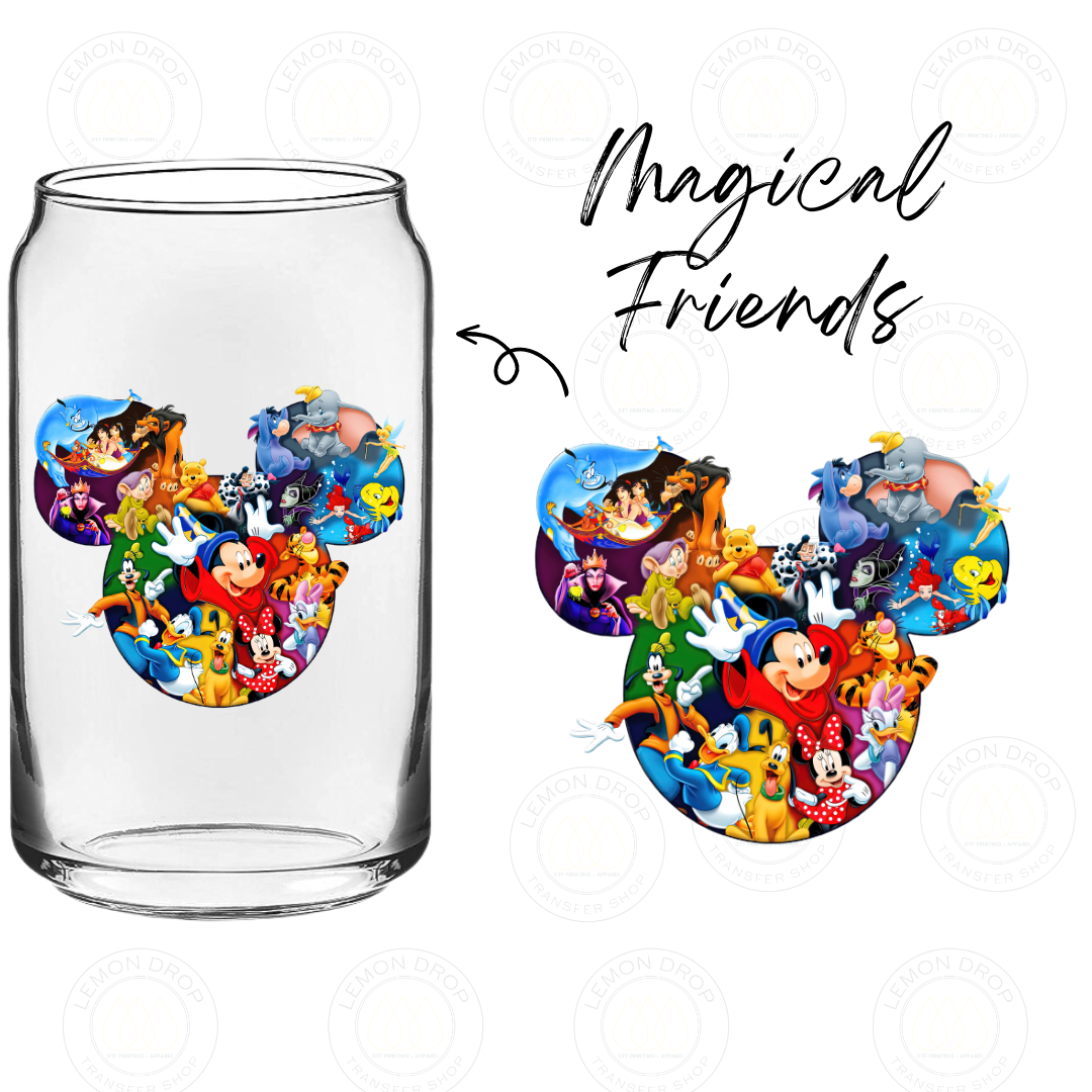 Magical Friends UV DTF STICKER