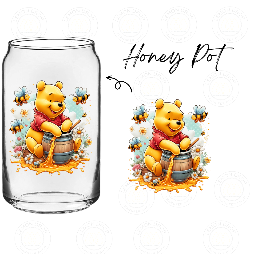 Honey Pot UV DTF STICKER
