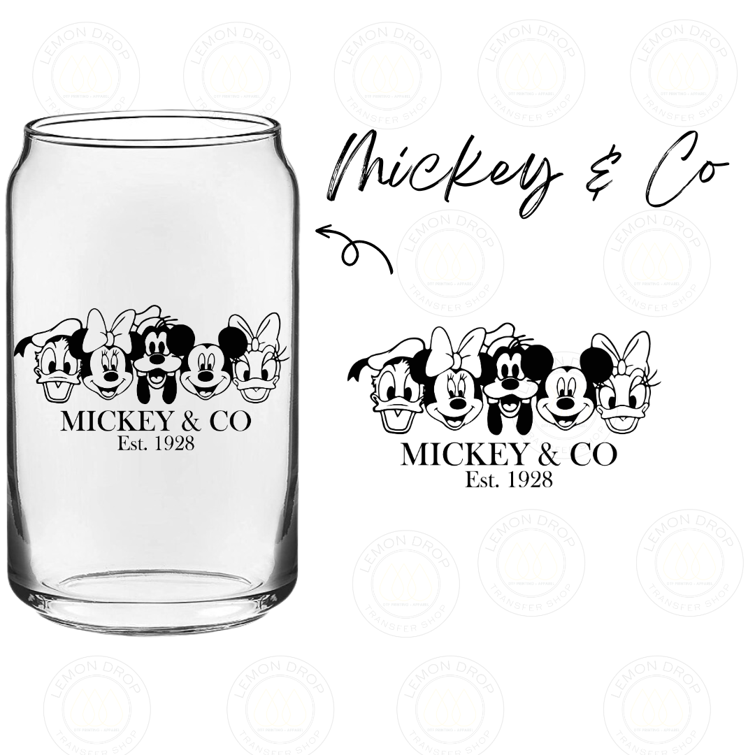 Mickey & Co UV DTF STICKER