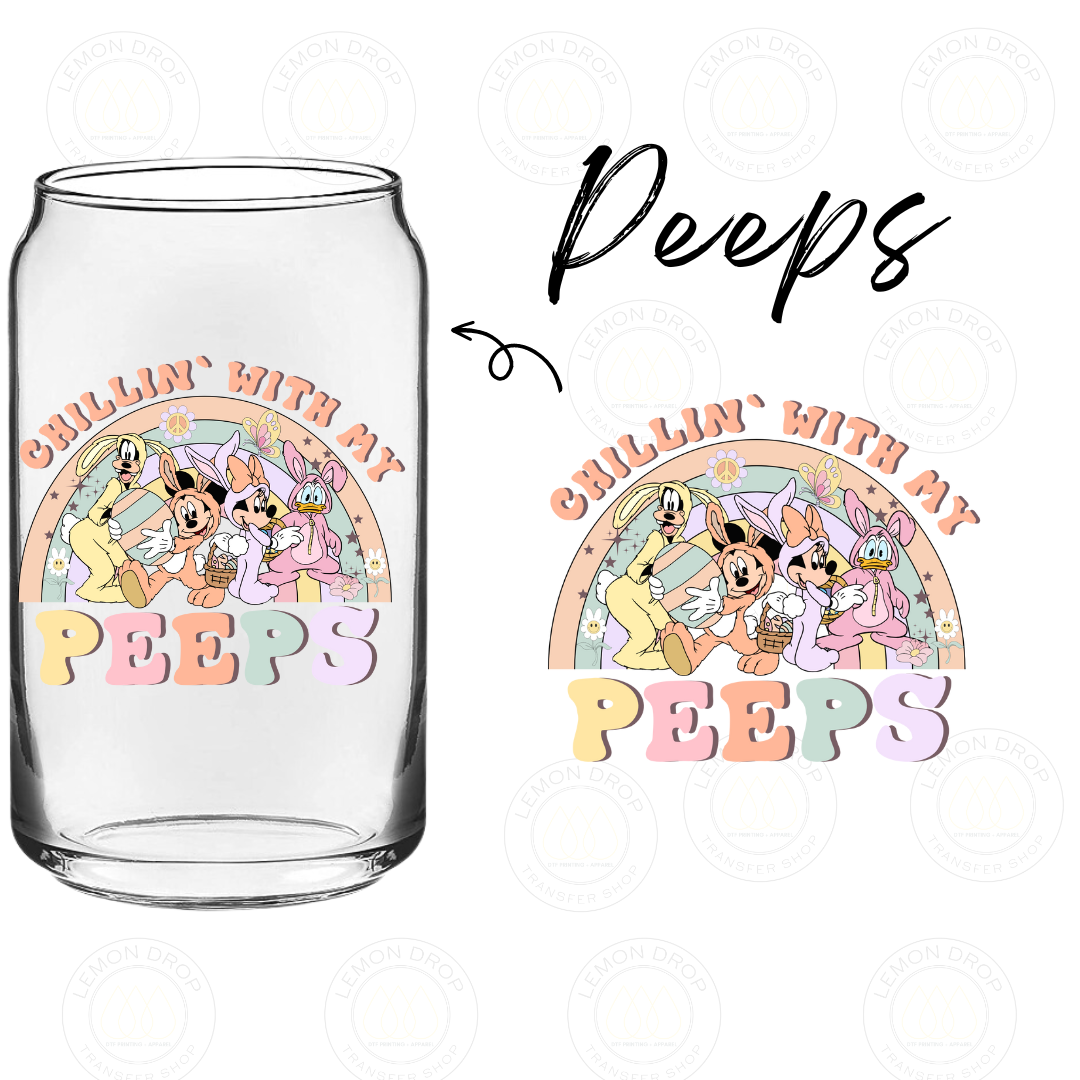 Peeps UV DTF STICKER