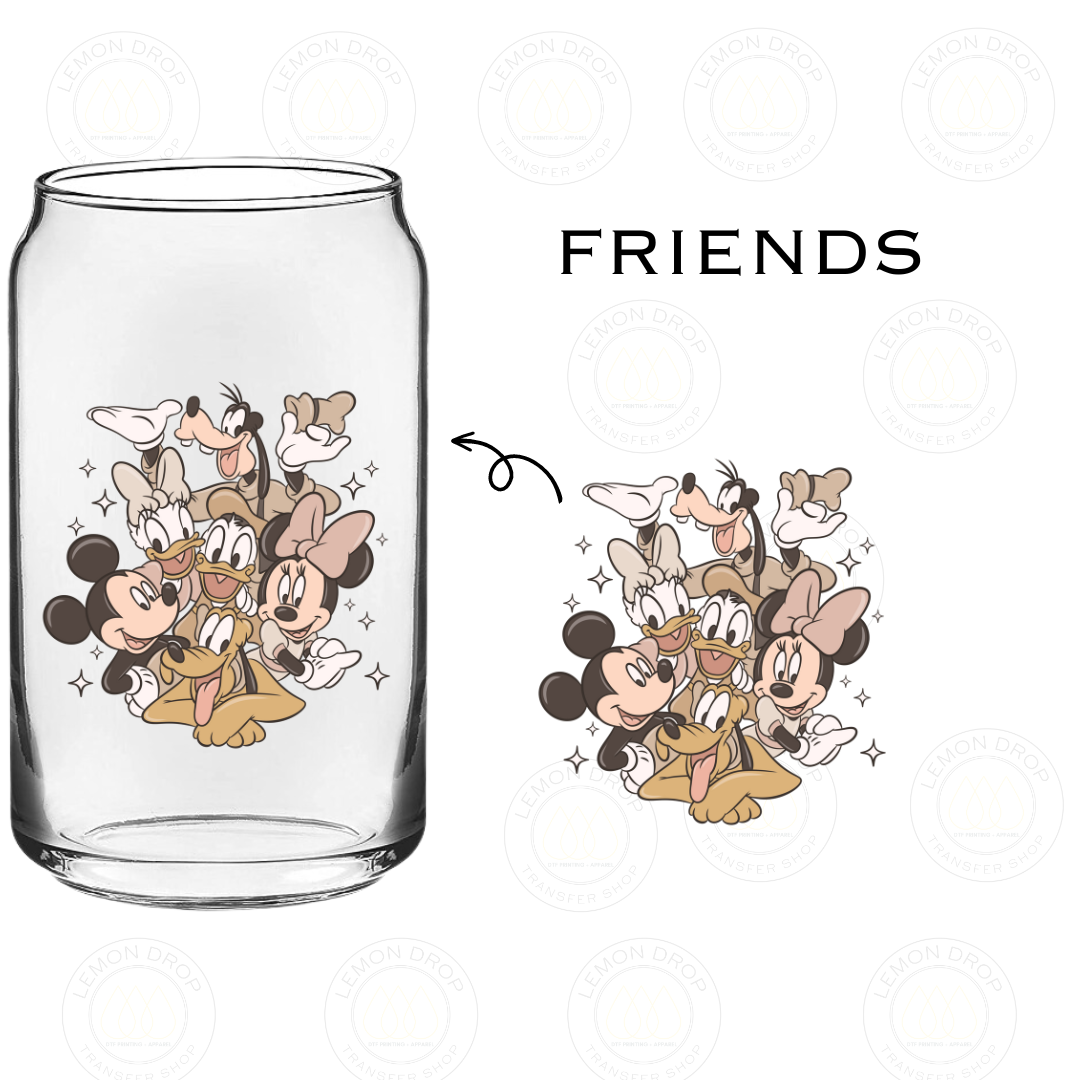 FRIENDS UV DTF STICKER