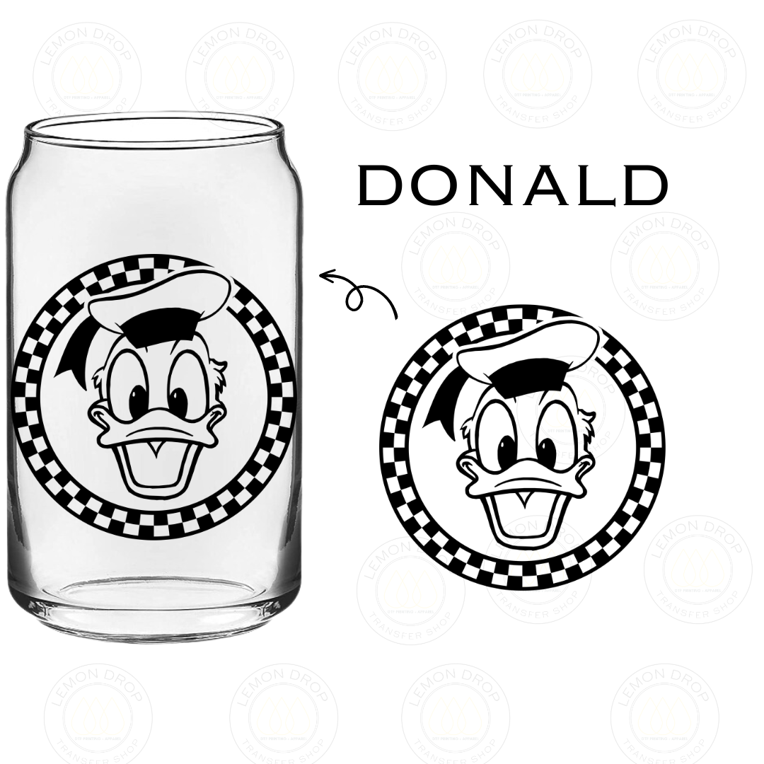 DONALD UV DTF STICKER